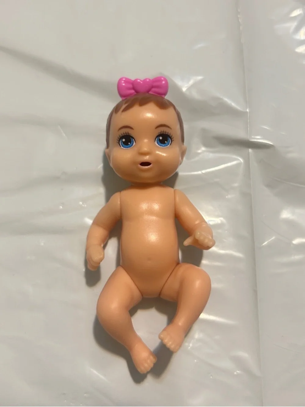 Pink-Bow Baby Doll - Kids Toys